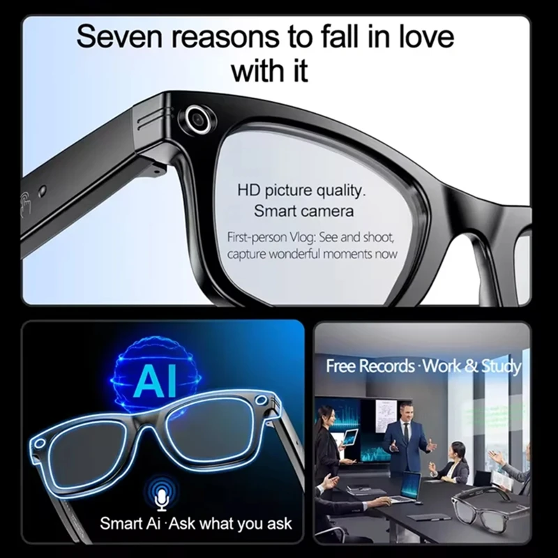 Lenovo AI Smart Glasses 4K Cam - đánh giá và giá Smart Glasses Lens