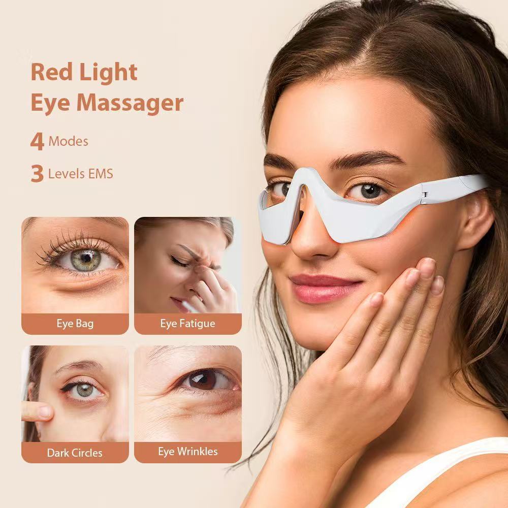 Microcurrent Eye & Face LED Re - đánh giá và giá Light Therapy Glasses
