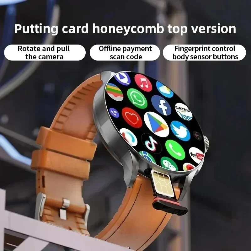 GT200 5G Smart Watch 1.95 Inch - đánh giá và giá Fall Detection Watch